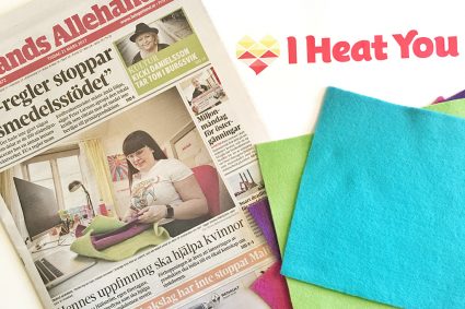 I Heat You på förstasidan i Gotland Allehanda