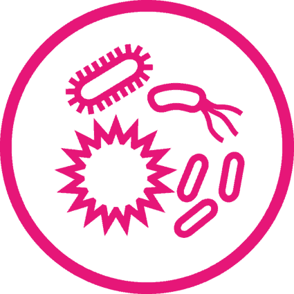 Bacterias pictogram